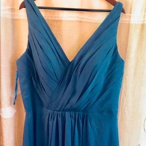 Women's, Beautiful, High-Low, Teal dress